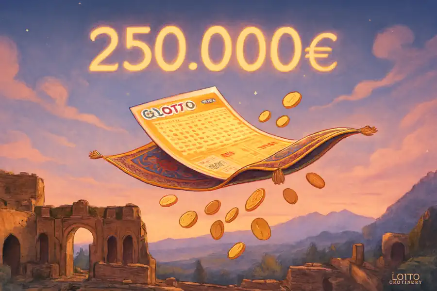 Vincite 10eLotto: Taormina Esplode con un Colpo da 250.000€