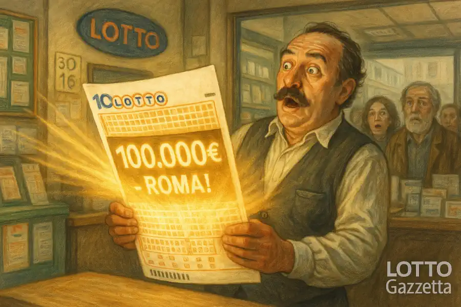 Vincite 10eLotto: Roma Sbanca con un Colpo da 100.000€