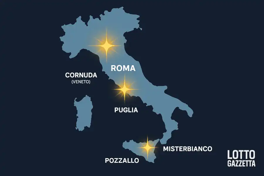 Vincite 10eLotto: Roma Sbanca con un Colpo da 100.000€ 9 Vincite 10eLotto: Roma Sbanca con un Colpo da 100.000€