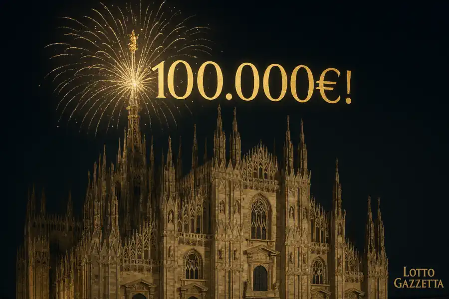 Vincite 10eLotto: A Milano un "9 Doppio Oro" regala 100.000€