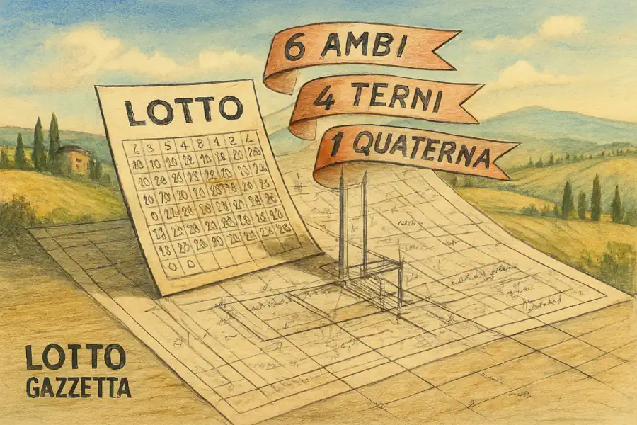 Vincite Lotto: Toscana Trionfa con un Capolavoro da 50.000€ 6 Vincite Lotto: Toscana Trionfa con un Capolavoro da 50.000€