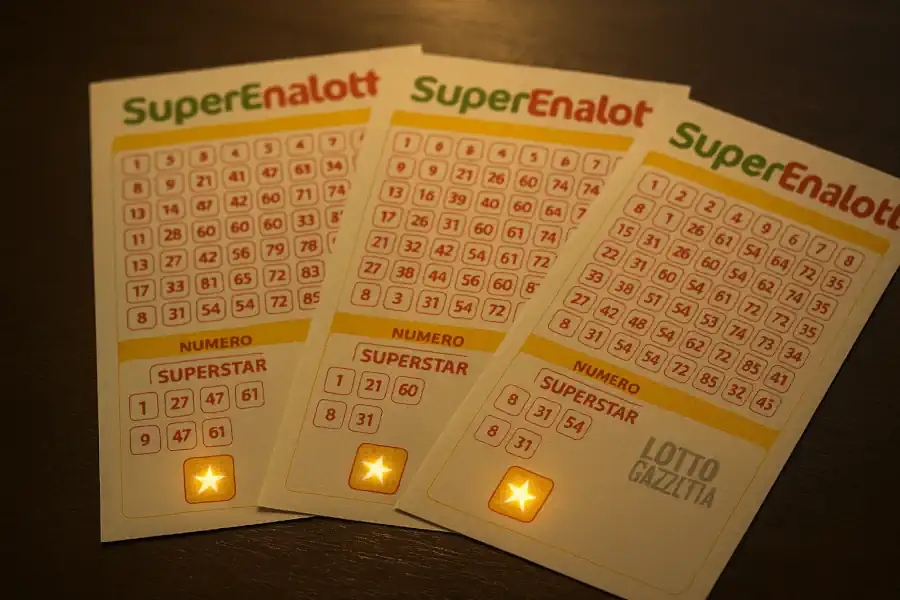 Jackpot SuperEnalotto a 34,3 Milioni: con "4 Stella" Ricco 7 Jackpot SuperEnalotto a 34,3 Milioni: con "4 Stella" Ricco