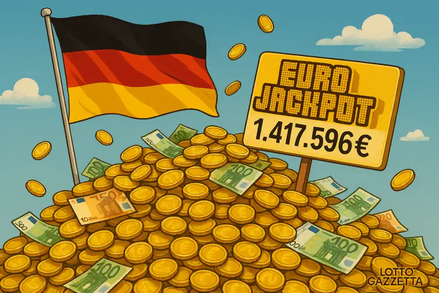 SuperEnalotto a 35,1 Milioni: Germania Sbanca l'Eurojackpot 8 SuperEnalotto a 35,1 Milioni: Germania Sbanca l'Eurojackpot