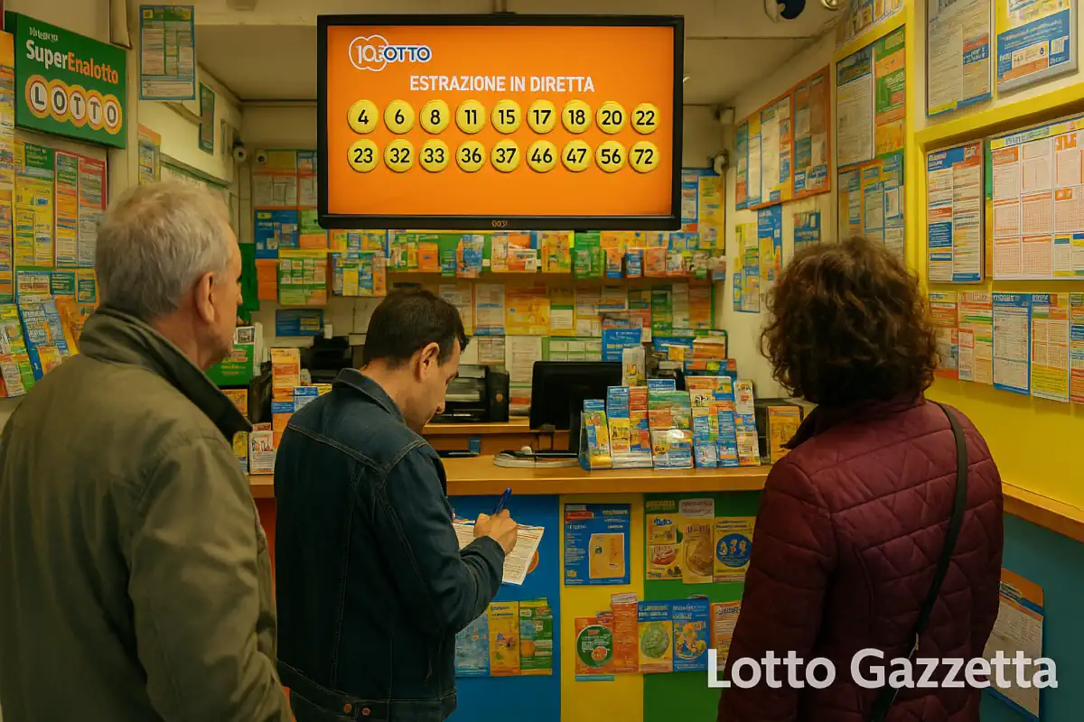 Estrazioni del 10eLotto del 02/10/2025