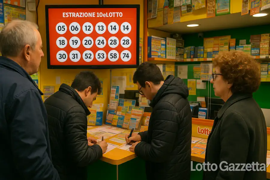 Estrazioni del 10eLotto del 05/09/2025 1 Estrazioni del 10eLotto del 05/09/2025