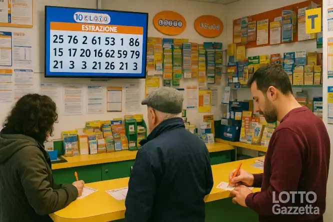 Estrazioni del 10eLotto del 12/09/2025