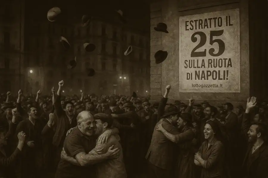 Storie dal Banco Lotto: la Leggenda del 25, il Numero che Sconvolse Napoli nel 1883 8 Storie dal Banco Lotto: la Leggenda del 25, il Numero che Sconvolse Napoli nel 1883