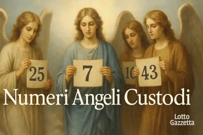 NUMERI DEGLI ANGELI CUSTODI del 12/09/2025