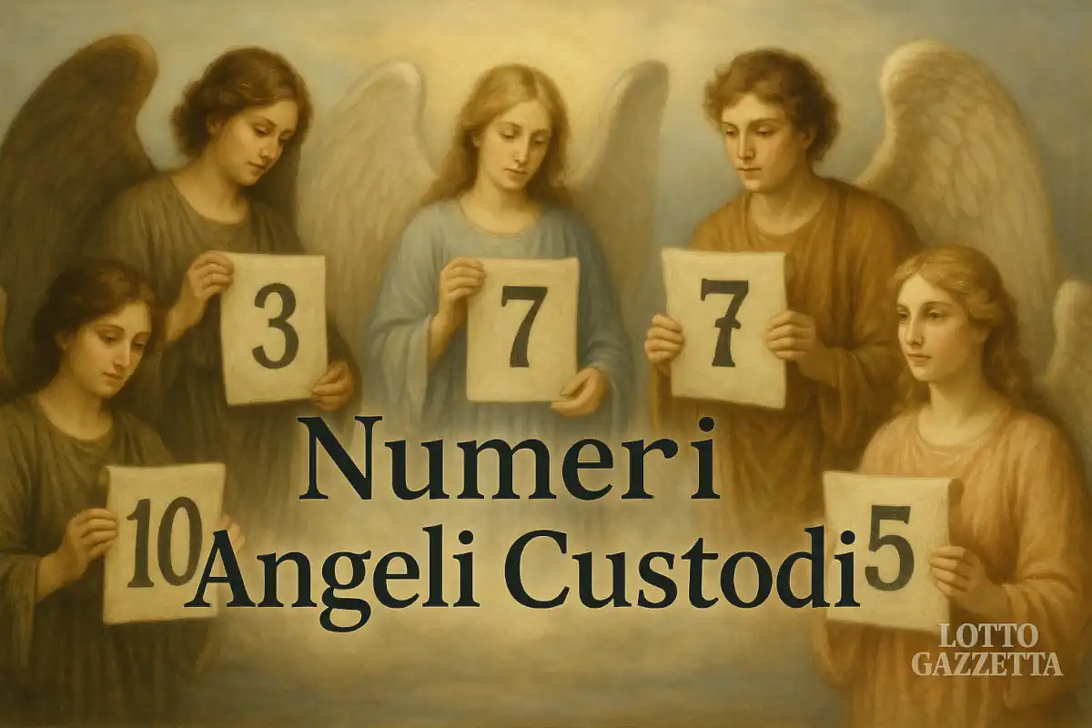 NUMERI DEGLI ANGELI CUSTODI del 02/10/2025