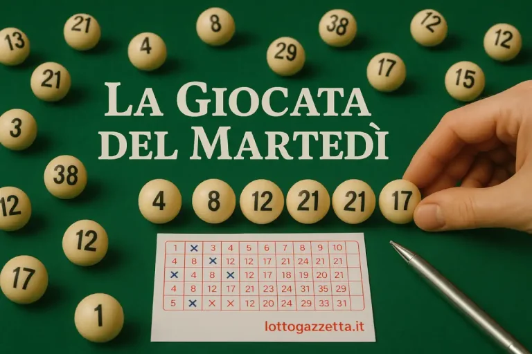 Numeri Lotto del martedì 8 Numeri Lotto del martedì