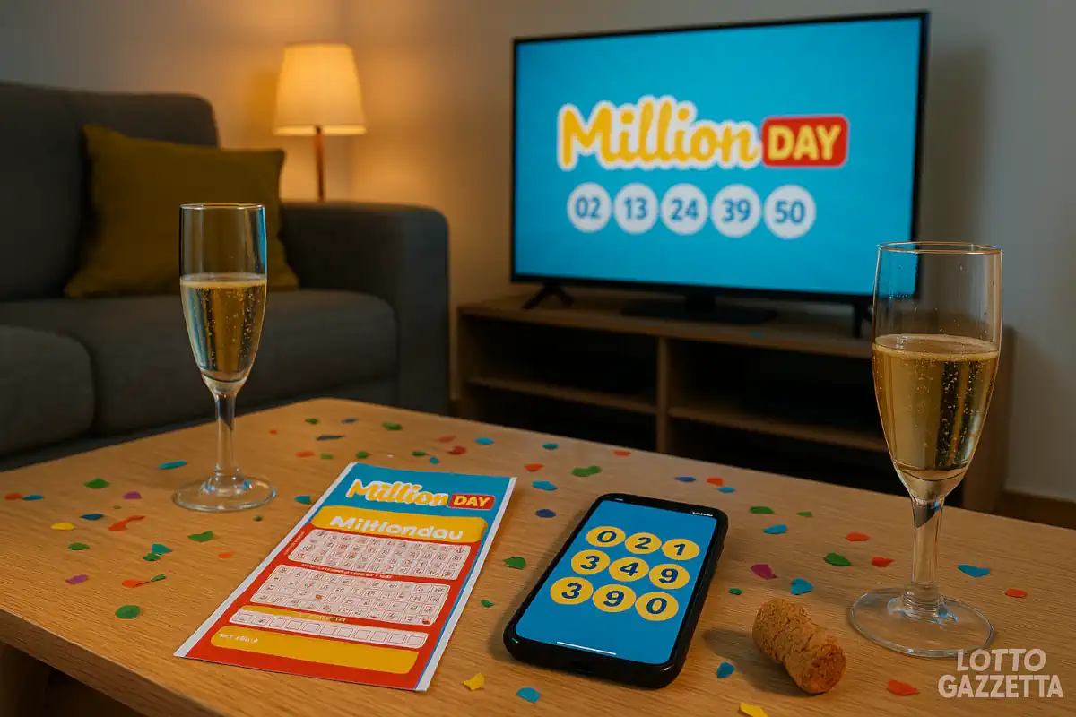 MillionDay e MillionDayExtra di oggi