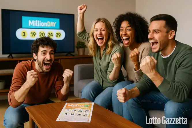 MillionDay e MillionDayExtra di 12/09/2025