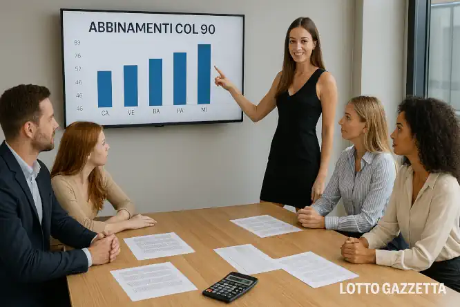 Gli abbinamenti con il 90 del 12/09/2025