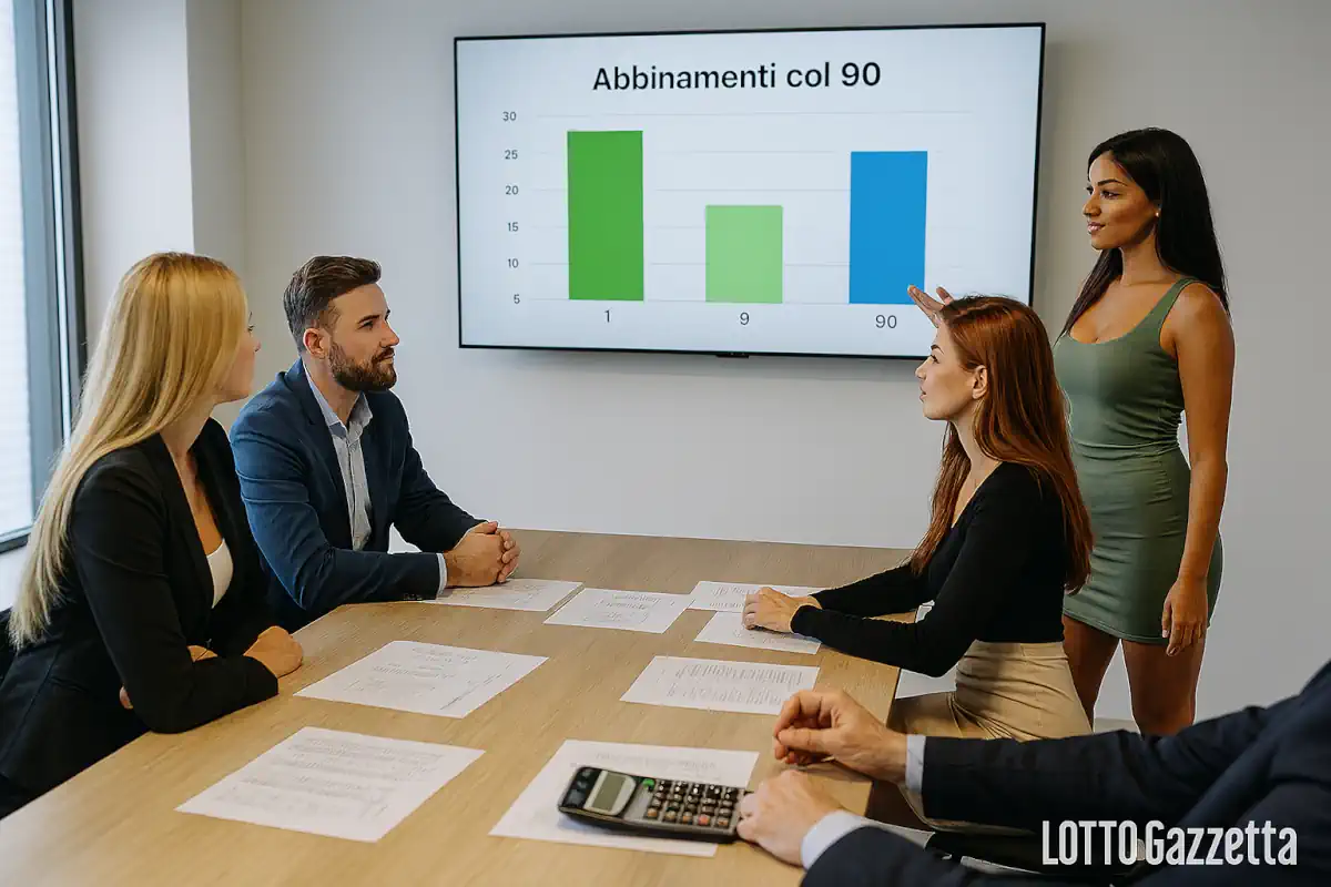 Gli abbinamenti con il 90 del 02/10/2025