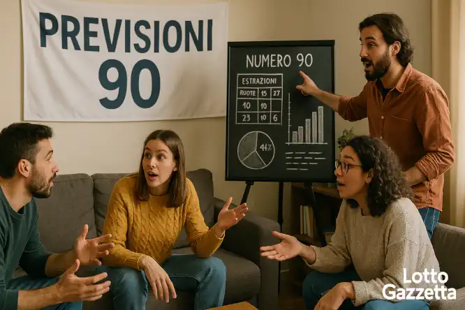 Previsioni Lotto con il 90 del 11/09/2025