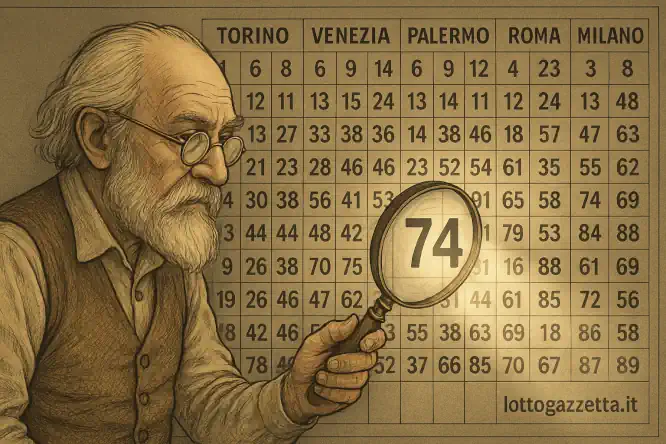 Lotto: i 5 Segreti del 74 su Milano, Leader dei Ritardatari!