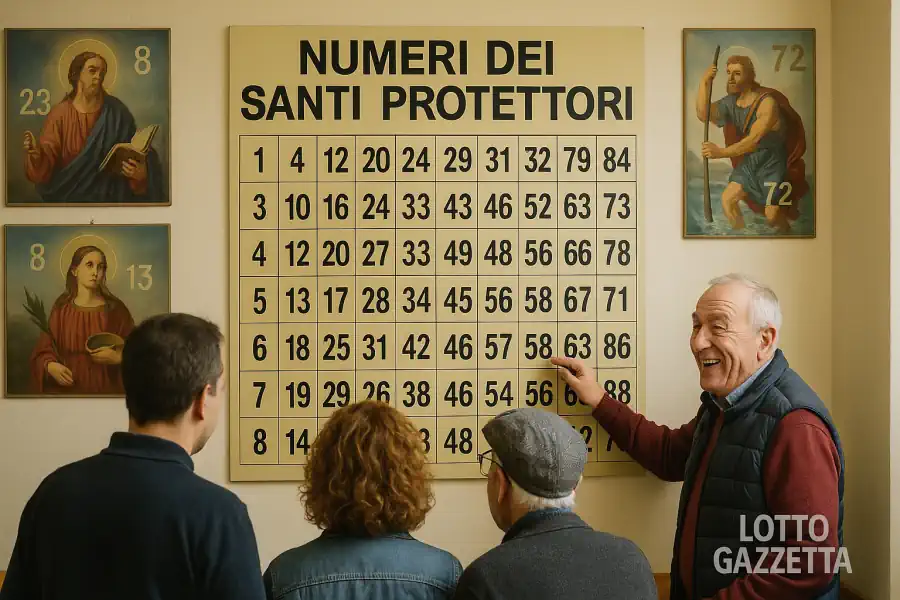 Numeri del Santo Protettore del 05/09/2025
