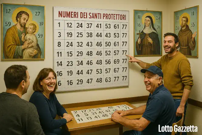 Numeri del Santo Protettore del 11/09/2025