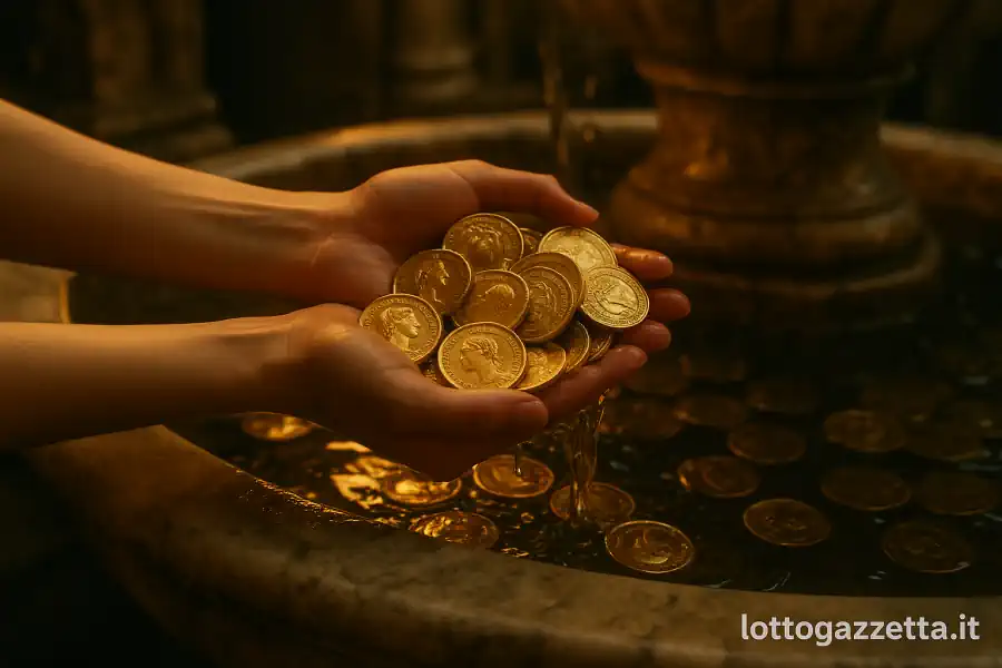 Sognare una Fontana d'Oro: 5 Numeri Fortunati dal Tuo Sogno 6 Sognare una Fontana d'Oro: 5 Numeri Fortunati dal Tuo Sogno