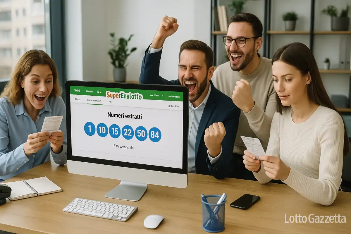 Estrazioni Superenalotto del 02/10/2025