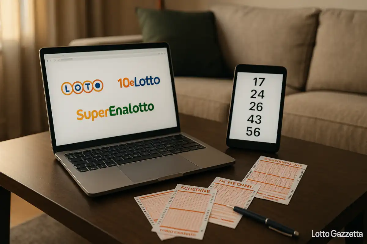 Lotto 10eLotto Superenalotto di oggi