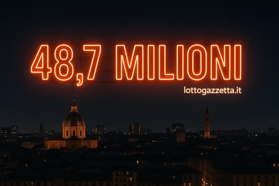 Lotto: Colpo da 62.000€ a Torre del Greco! 5 Regioni Sbancano 8 Lotto: Colpo da 62.000€ a Torre del Greco! 5 Regioni Sbancano