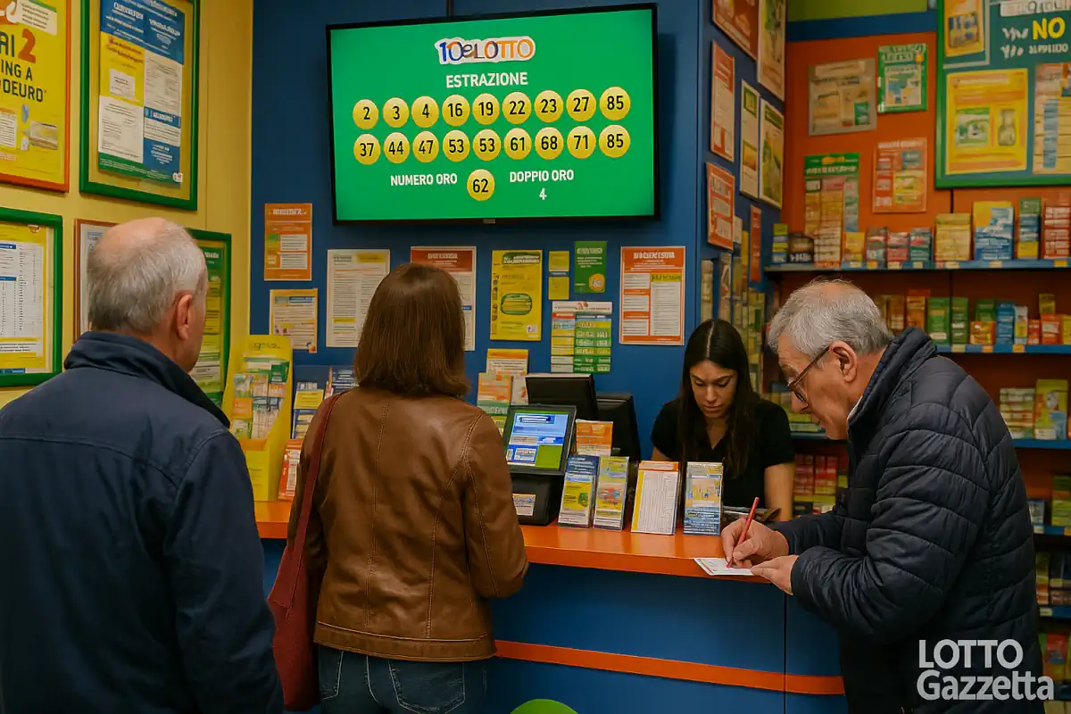 Estrazioni del 10eLotto del 03/10/2025