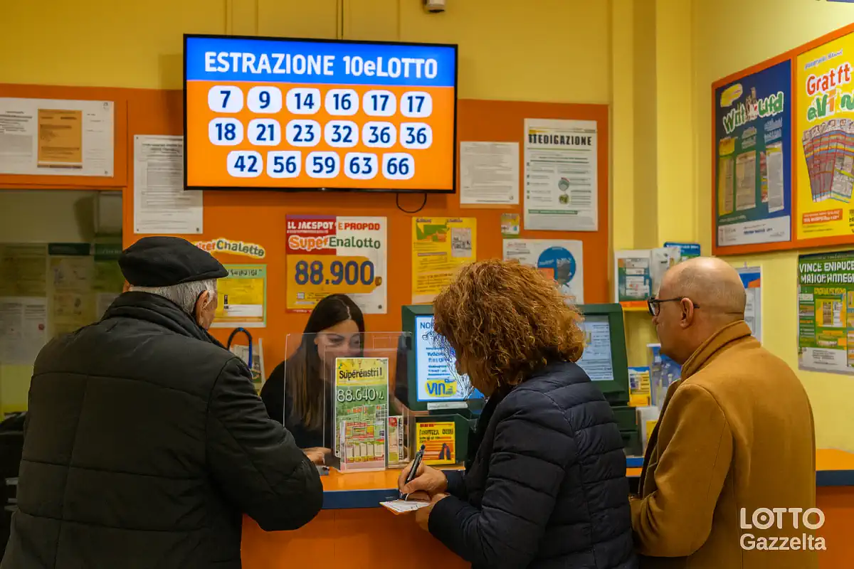 Estrazioni del 10eLotto del 10/10/2025