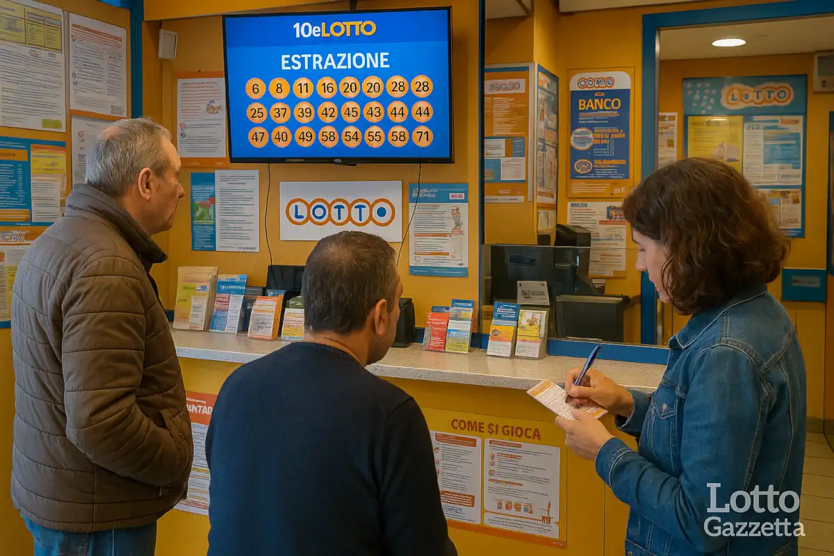 Estrazioni del 10eLotto del 18/10/2025