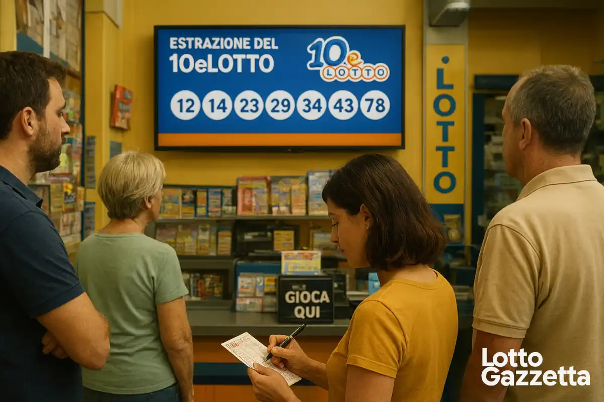 Estrazioni del 10eLotto del 21/10/2025