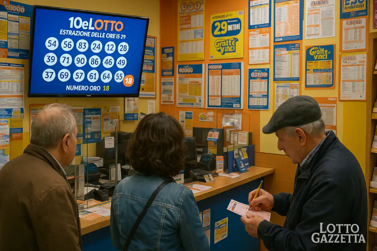 Estrazioni del 10eLotto del 31/10/2025