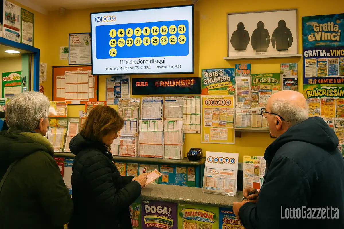 Estrazioni del 10eLotto del 24/10/2025