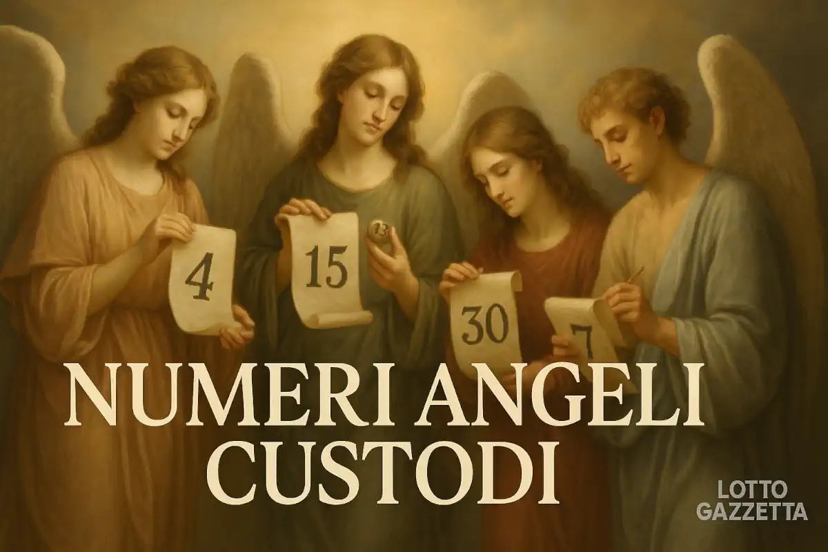 NUMERI DEGLI ANGELI CUSTODI del 04/11/2025