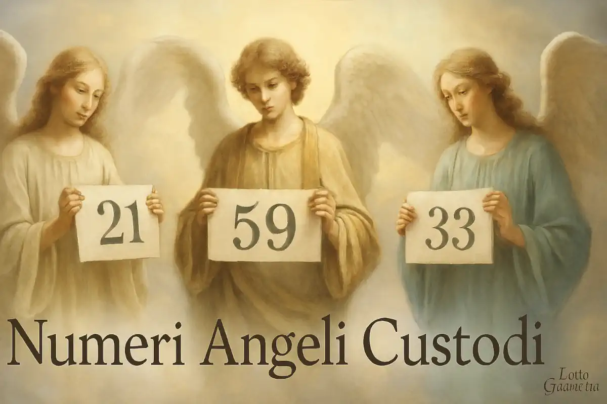 NUMERI DEGLI ANGELI CUSTODI del 04/10/2025