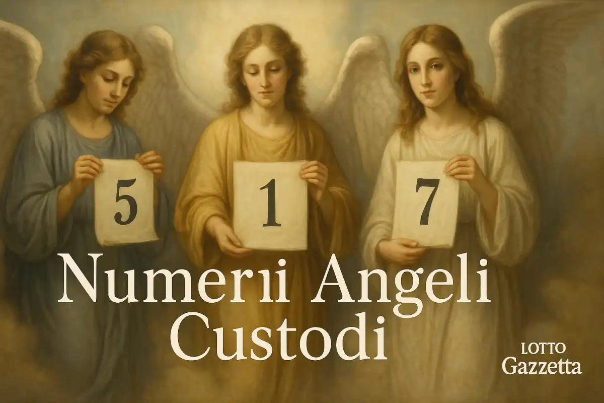 NUMERI DEGLI ANGELI CUSTODI del 09/10/2025