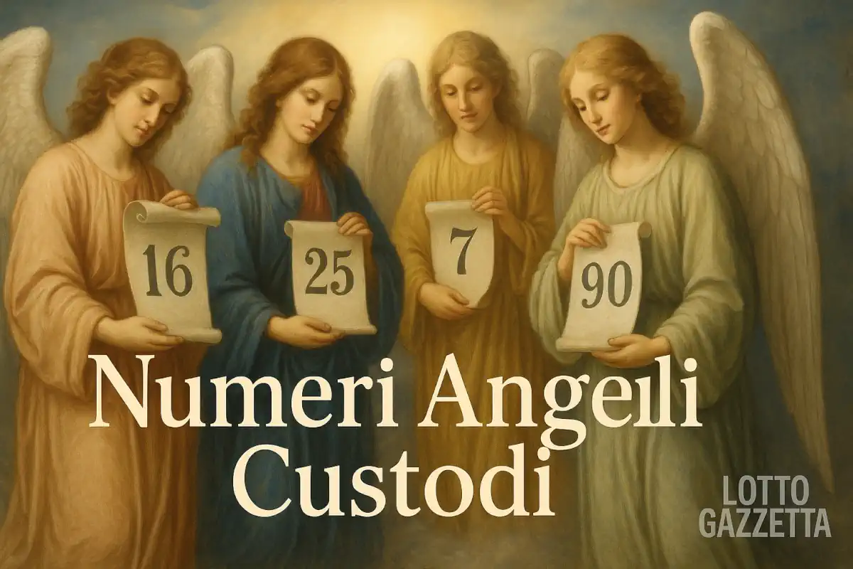 NUMERI DEGLI ANGELI CUSTODI del 11/10/2025