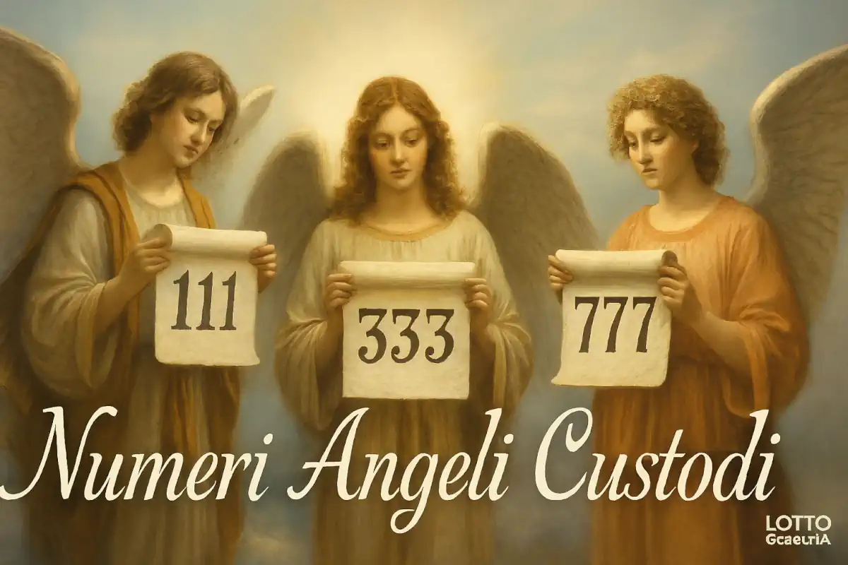 NUMERI DEGLI ANGELI CUSTODI del 17/10/2025