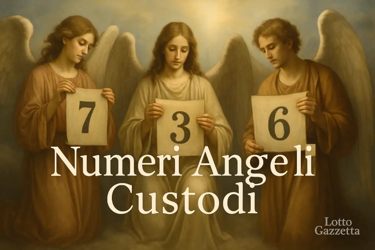 NUMERI DEGLI ANGELI CUSTODI del 03/11/2025