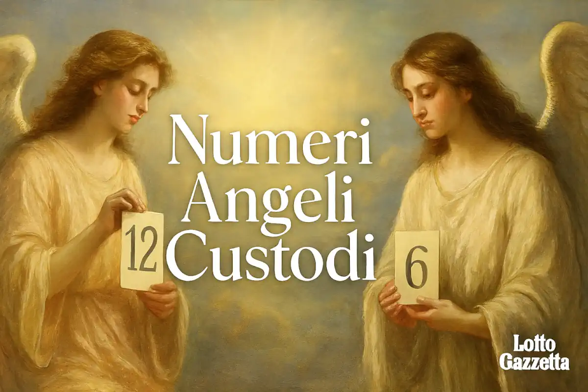 NUMERI DEGLI ANGELI CUSTODI del 28/10/2025