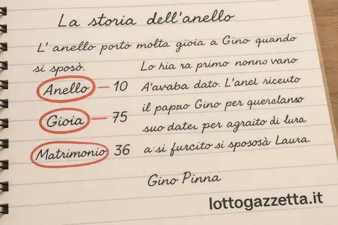 L'Anello Ritrovato: 1 Storia che Ispira 3 Numeri Fortunati 9 L'Anello Ritrovato: 1 Storia che Ispira 3 Numeri Fortunati