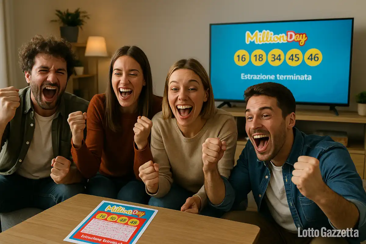 MillionDay e MillionDayExtra di oggi 07/10/2025