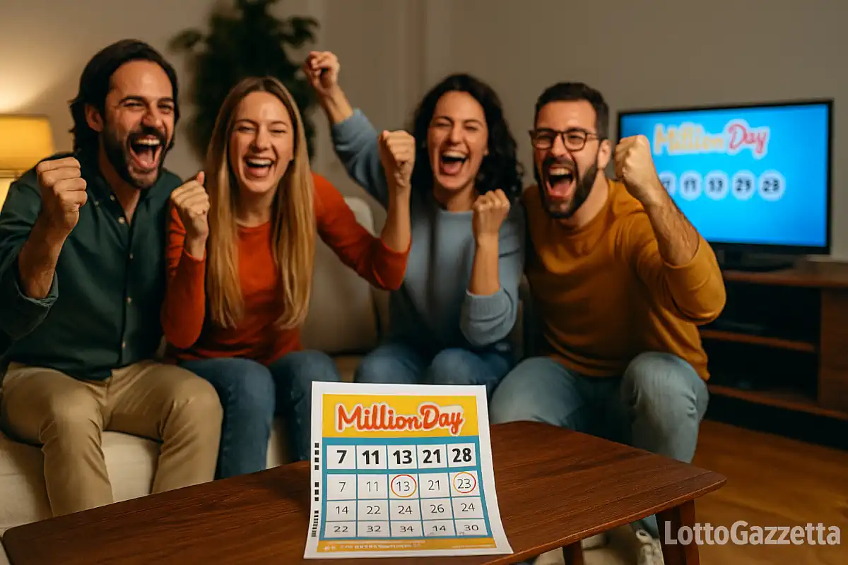 MillionDay e MillionDayExtra di oggi 14/10/2025