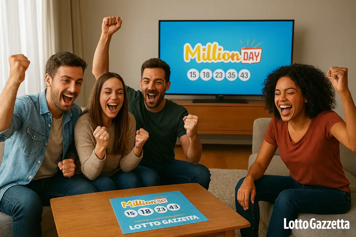 MillionDay e MillionDayExtra di oggi 21/10/2025