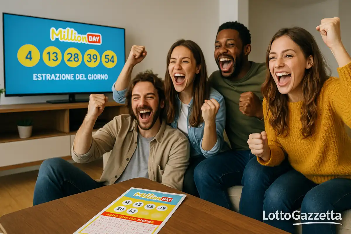 MillionDay e MillionDayExtra di oggi 23/10/2025