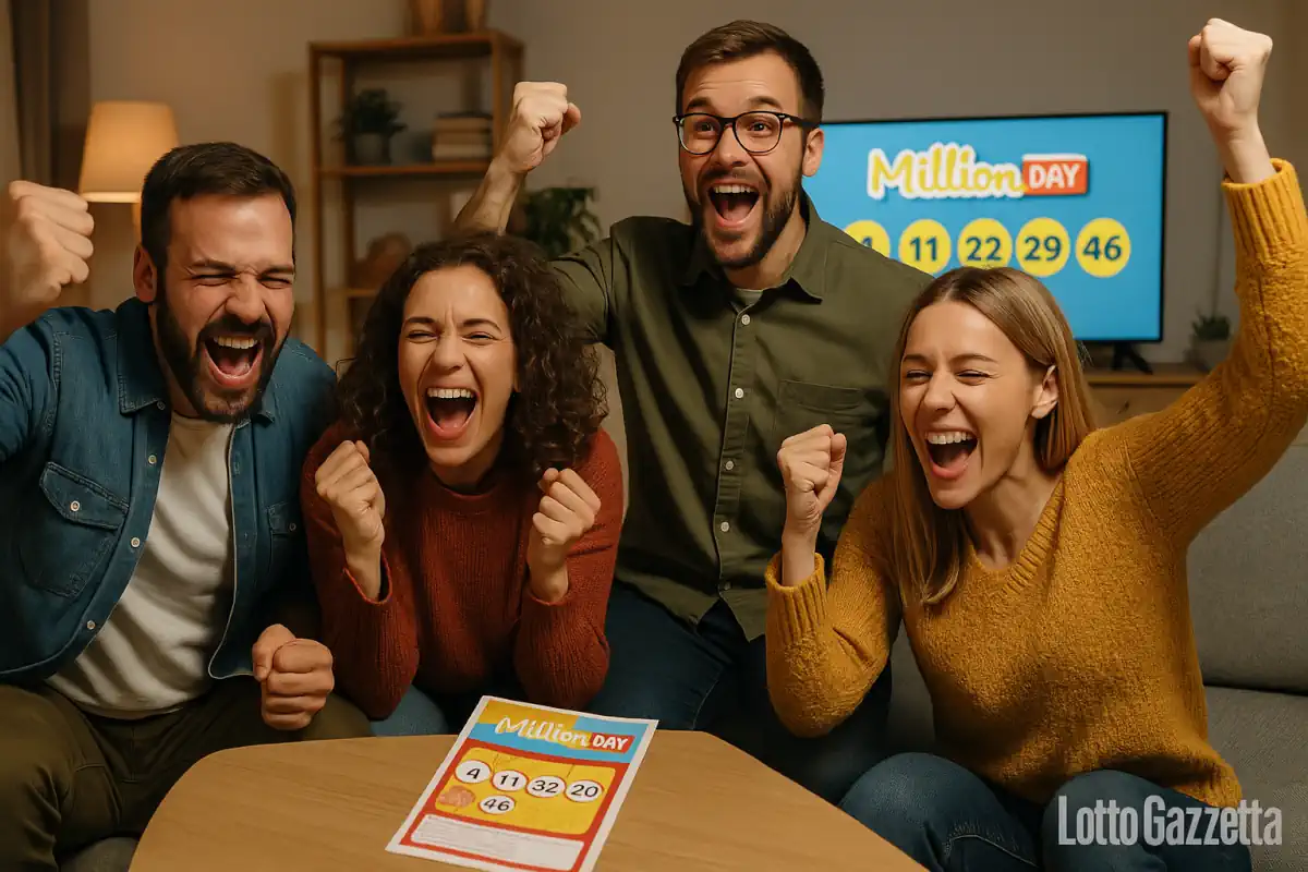 MillionDay e MillionDayExtra di oggi 25/10/2025