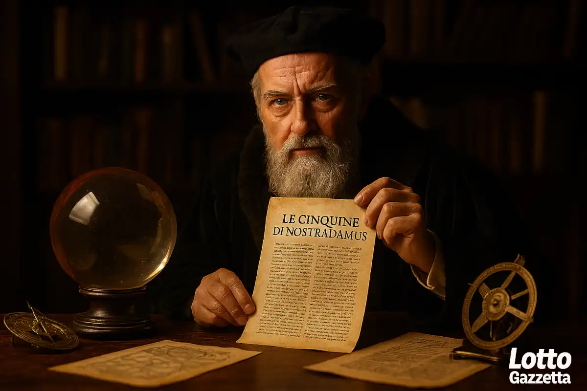 Le cinquine di NOSTRADAMUS del 10/10/2025
