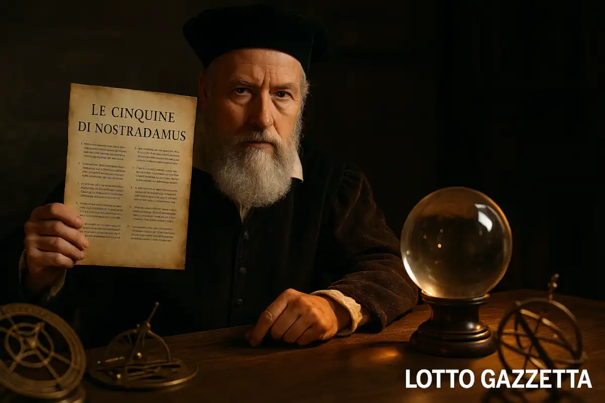 Le cinquine di NOSTRADAMUS del 17/10/2025
