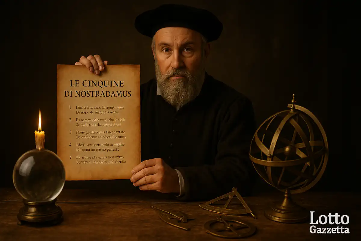Le cinquine di NOSTRADAMUS del 18/10/2025