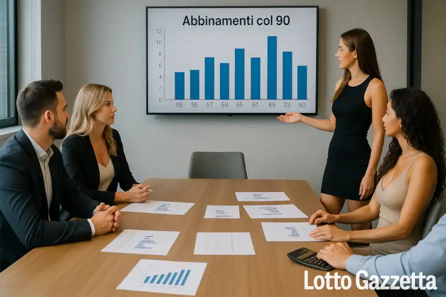 Gli abbinamenti con il 90 del 14/10/2025