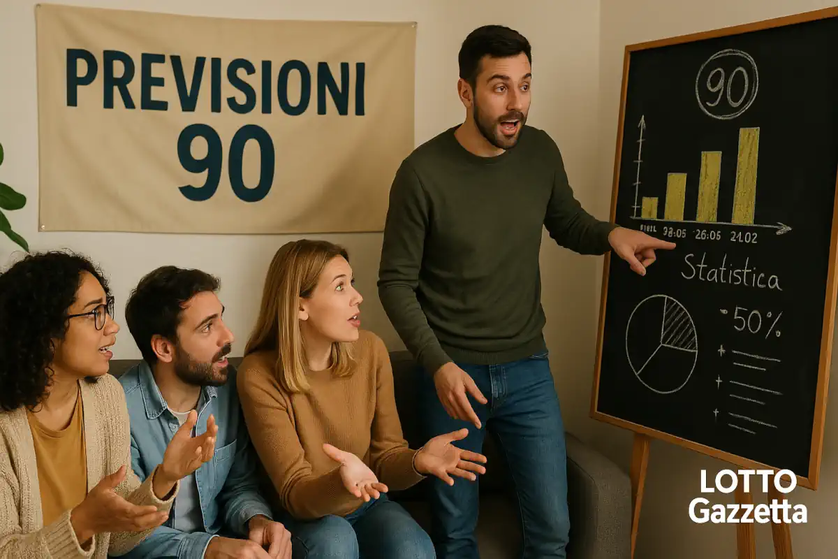 Previsioni Lotto con il 90 del 10/10/2025